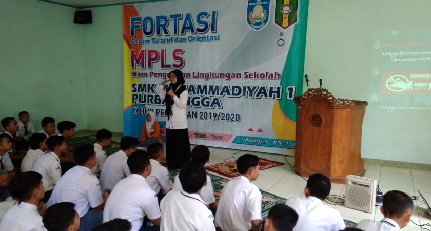 BNN KABUPATEN PURBALINGGA DATANGI SMK MUHAMMADIYAH 1 PURBALINGGA DI ...