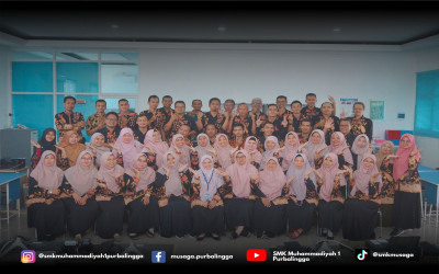 Guru dan Tenaga Kependidikan SMK Muhammadiyah 1 Purbalingga