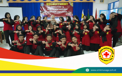 PMR Wira Musaga Angkatan 16 Resmi Dikukuhkan, Relawan Muda Baru Siap Mengabdi