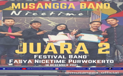 Festival Band Fasya Nicetime, Musangga Band Raih Juara 2 dan Sukses Mencuri Perhatian