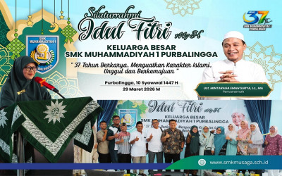 Silaturrahmi dan Milad Ke-37 SMK Muhammadiyah 1 Purbalingga, Momentum Reuni Penuh Kehangatan