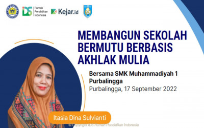 SMK Muhammadiyah 1 Purbalingga Gandeng SMK Wikrama Bogor, Membangun Sekolah Bermutu Berbasis Akhlak Mulia