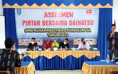 Asesor Program Pintar Bersama Daihatsu Lakukan Visitasi Assessmen di SMK Muhammadiyah 1 Purbalingga