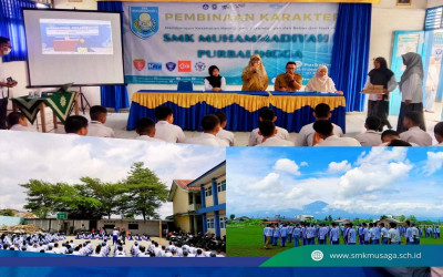 SMK Muhammadiyah 1 Purbalingga Perkuat Karakter Siswa: Bangun Mental Tangguh, Anti Perundungan, dan Bebas Narkoba