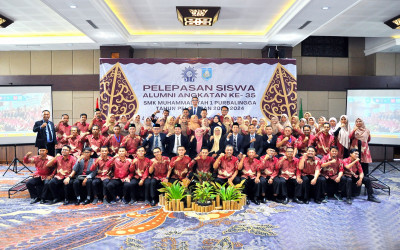 SMK Muhammadiyah 1 Purbalingga Gelar Pelepasan Siswa Alumni Tahun 2024 Angkatan Ke- 35