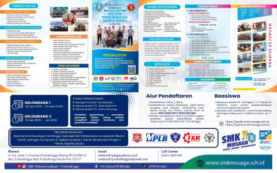 SMK Muhammadiyah 1 Purbalingga Resmi Membuka Sistem Penerimaan Murid Baru (SPMB) Tahun Pelajaran 2026/2027