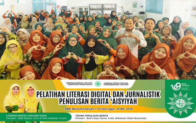 Pelatihan Literasi Digital dan Jurnalistik, ‘Aisyiyah Purbalingga Siapkan Kader Cakap Digital dan Anti Hoaks